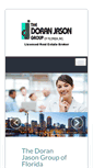 Mobile Screenshot of doranjasongroup.com